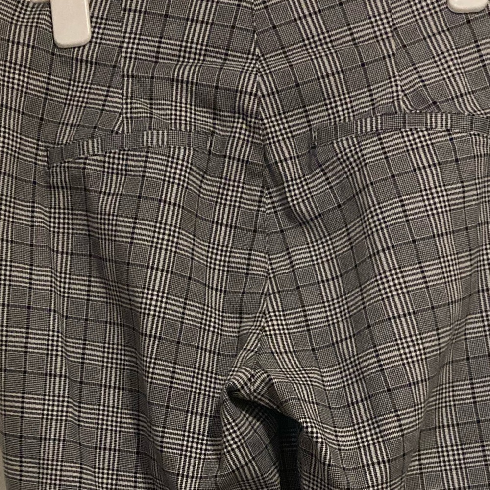 Old Navy Women’s Slacks Pants Black Plaid Sz. 14 - Picture 7 of 7